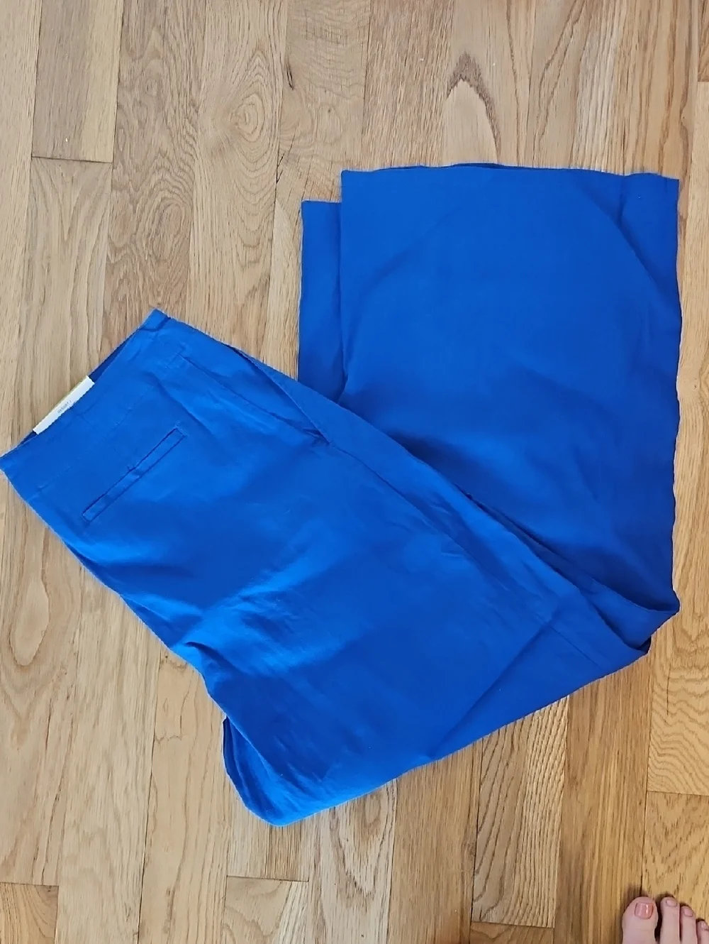 Weekend SALE ✨️I.N.C Women's Pleated Wide-Leg High Rise Linen Pants Size 14